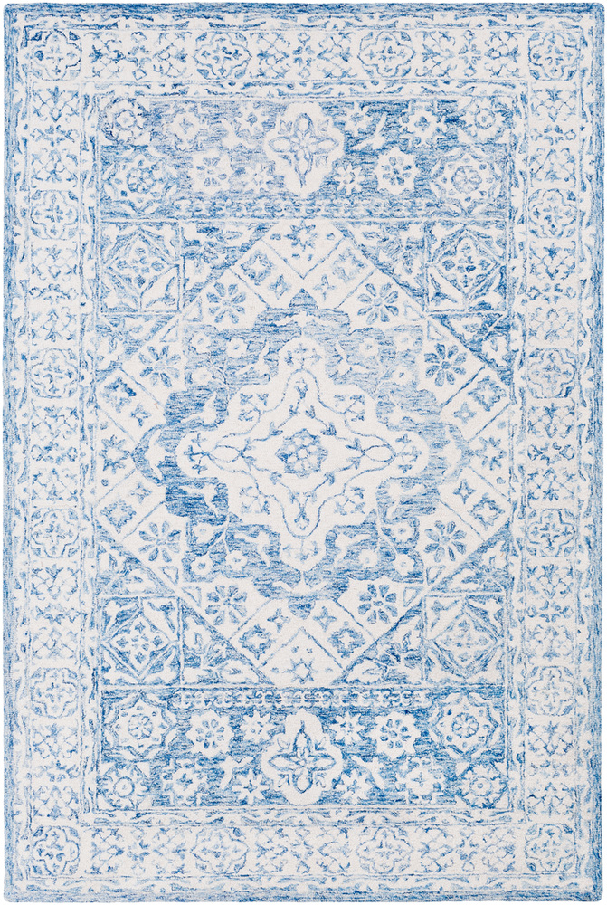 SRF2018-810 Serafina Area Rug - Pale Blue, White - 8 x 10 ft.