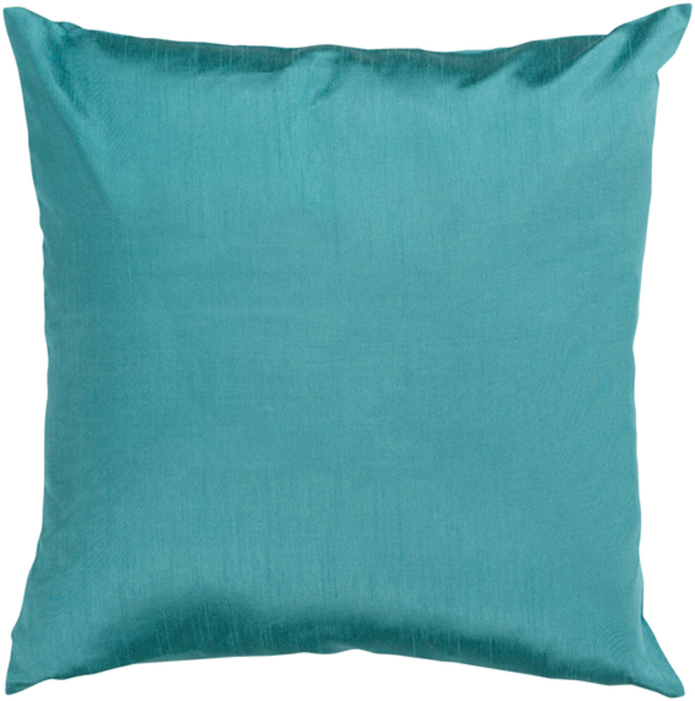 HH041-1818 Solid Luxe Pillow Cover - Emerald - 18 x 18 x 0.25 in.