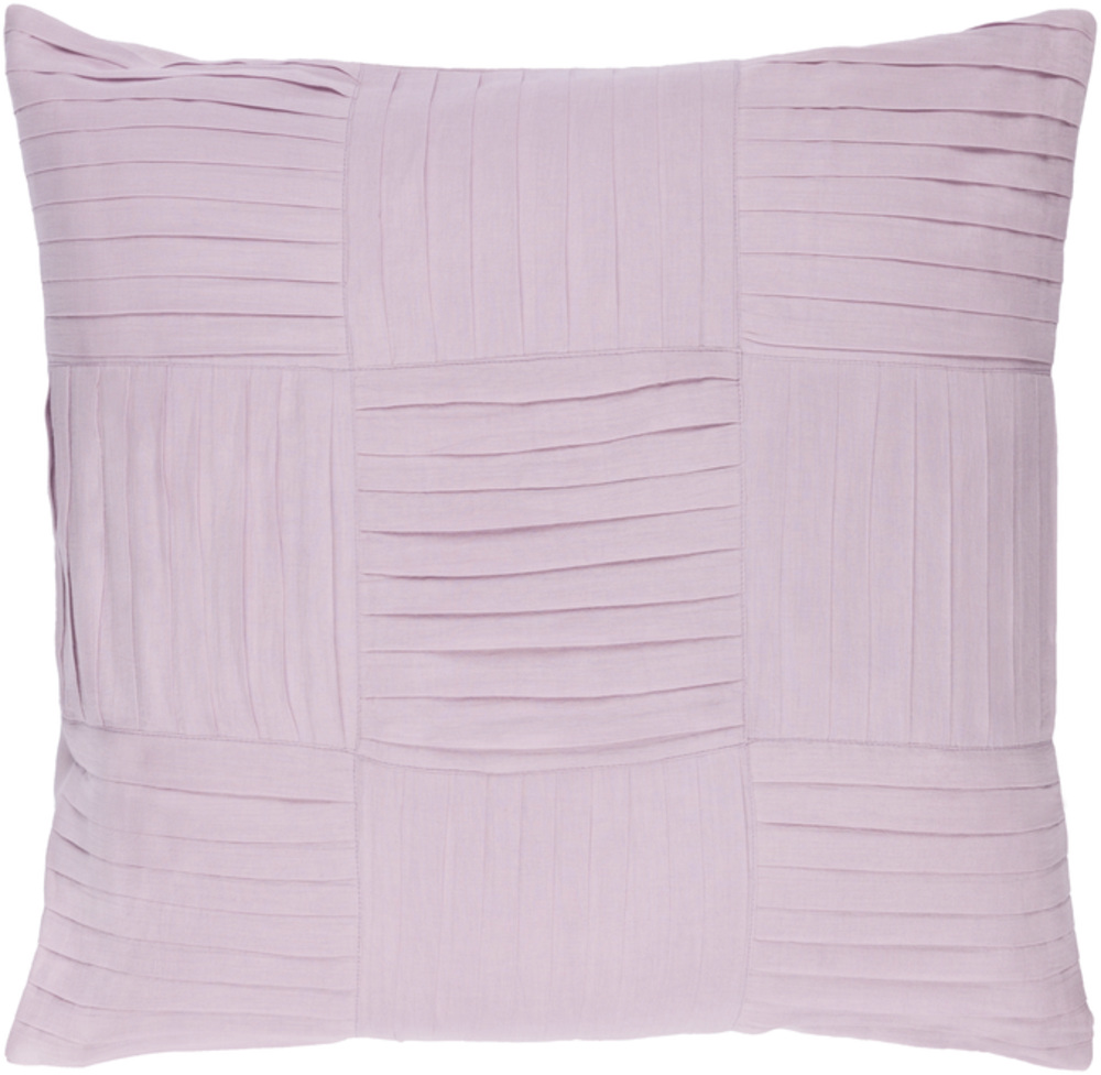 GL005-2020 Gilmore Pillow Cover - Lilac - 20 x 20 x 0.25 in.