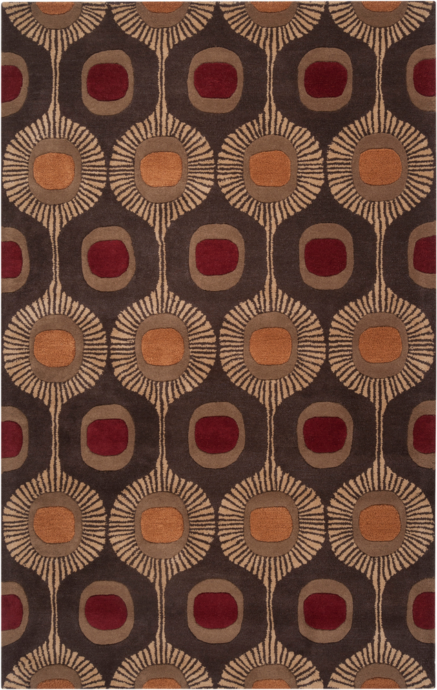 FM7170-1014 Forum 10 x 14 ft. Rectangle Hand Tufted Geometric Area Rug, Multi Color