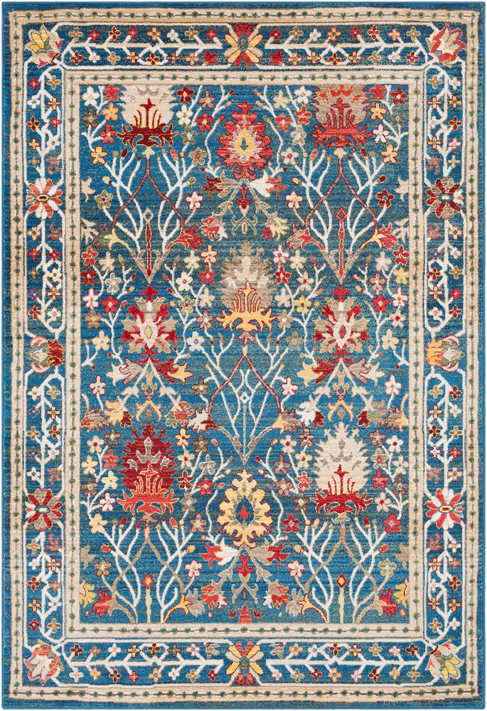 CRT2308-35 Crafty 3 x 5 ft. Machine Made Traditional Rectangle Area Rug, Multi Color