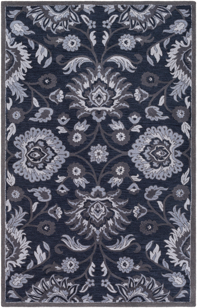 CAE1191-6RD 6 ft. Round Caesar Round Hand Tufted Classic Area Rug, Multi Color