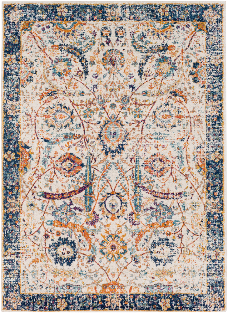 HAP1014-93126 9 ft. 3 in. x 12 ft. 6 in. Harput Rectangle Machine Made Classic Area Rug, Multi Color