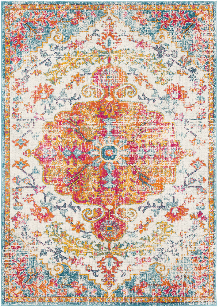 HAP1067-93126 9 ft. 3 in. x 12 ft. 6 in. Harput Rectangle Machine Made Updated Traditional Area Rug, Multi Color