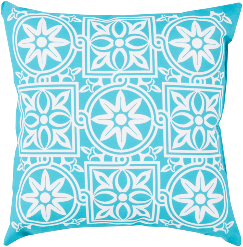 RG062-2020 Rain 20 x 20 x 4 in. Throw Pillow, Navy - Medium