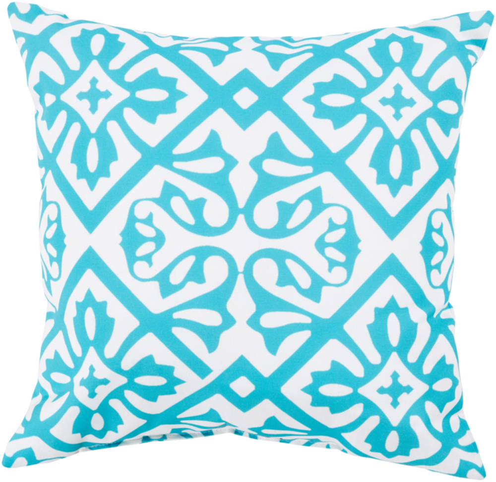 RG066-2020 Rain 20 x 20 x 4 in. Throw Pillow, Blue - Medium