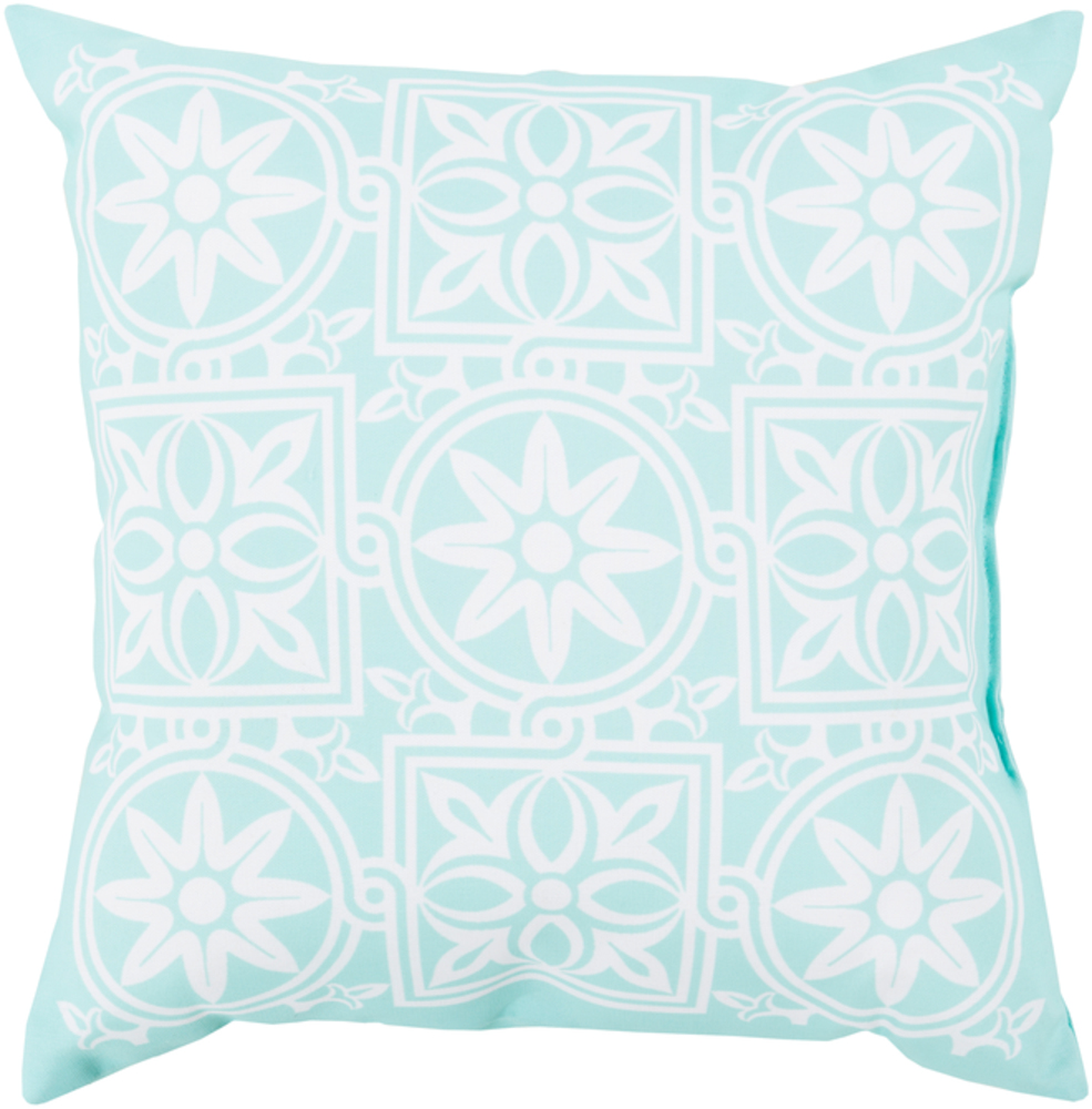 RG069-2626 Rain 26 x 26 x 5 in. Throw Pillow, Blue - Large
