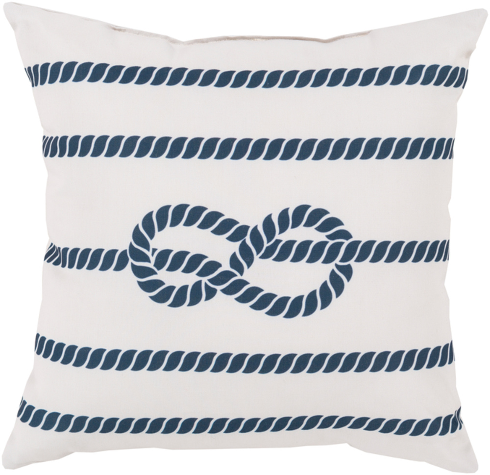 RG078-2020 Rain 20 x 20 x 4 in. Throw Pillow, Navy - Medium