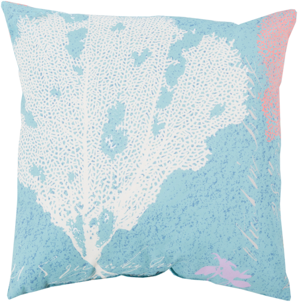 RG102-2626 Rain 26 x 26 x 5 in. Throw Pillow, Blue - Large