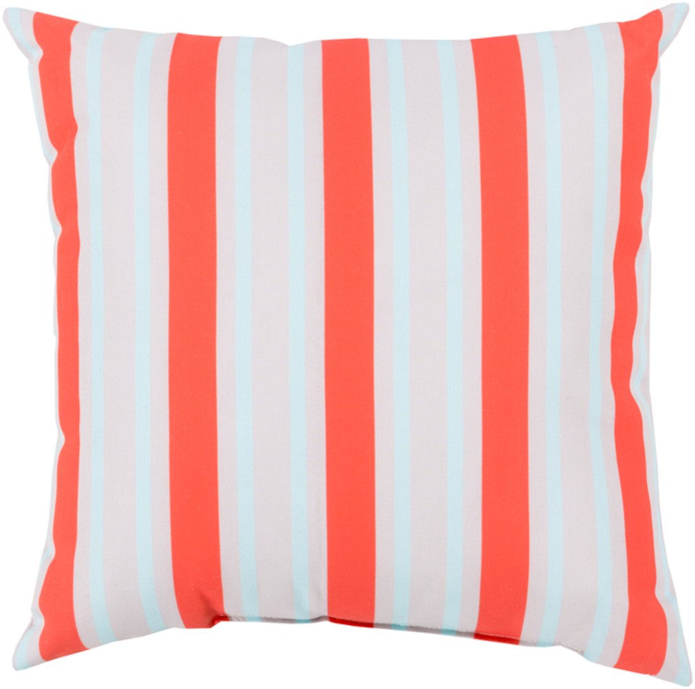 RG110-2626 Rain 26 x 26 x 5 in. Throw Pillow, Orange - Large