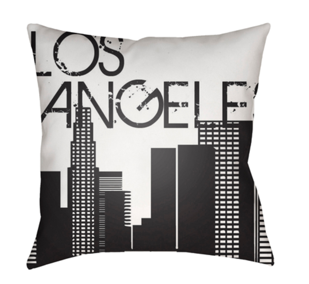 JT002-2020 Jetset 20 x 20 x 4 in. Throw Pillow, White - Medium