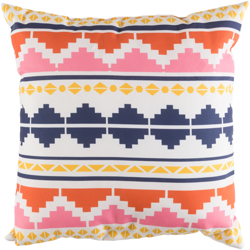 LI007-2020 Littles 20 x 20 x 4 in. Throw Pillow, Pink - Medium