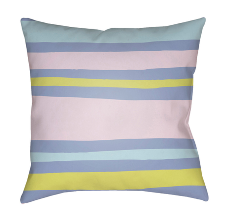 LI036-2020 Littles 20 x 20 x 4 in. Throw Pillow, Purple - Medium