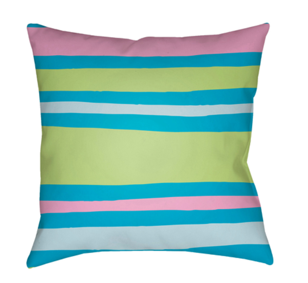 LI037-2020 Littles 20 x 20 x 4 in. Throw Pillow, Pink - Medium