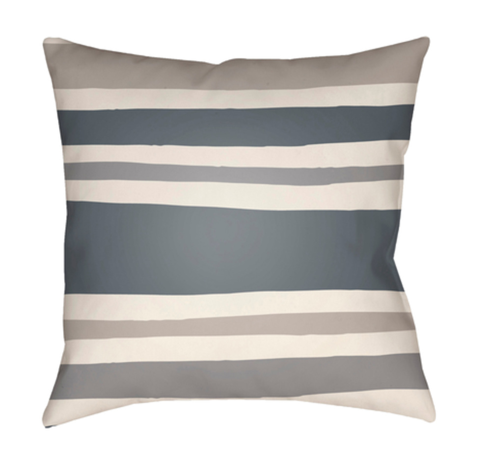 LI038-1818 Littles 18 x 18 x 4 in. Throw Pillow, Off-White - Medium