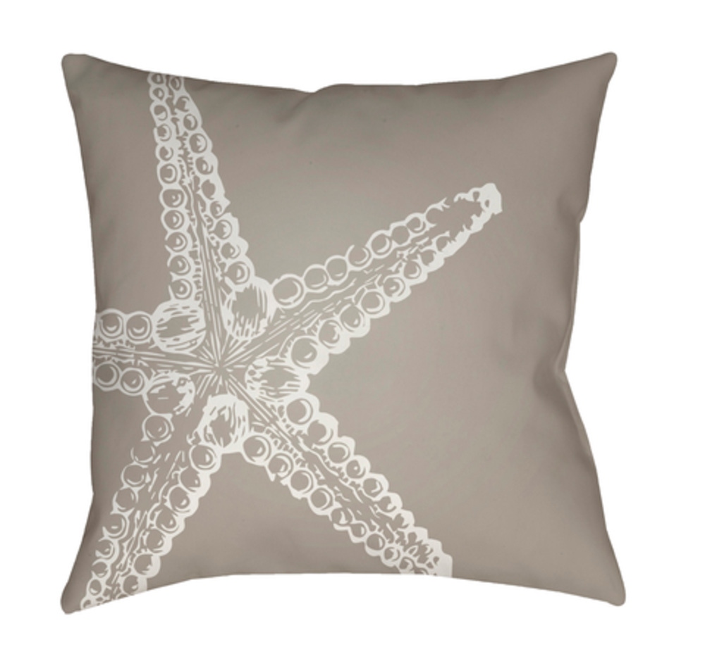 SOL051-2020 Nautical III 20 x 20 x 4 in. Throw Pillow, Beige - Medium