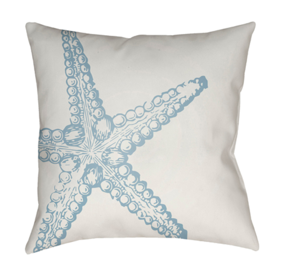 SOL052-1818 Nautical III 18 x 18 x 4 in. Throw Pillow, Blue - Medium