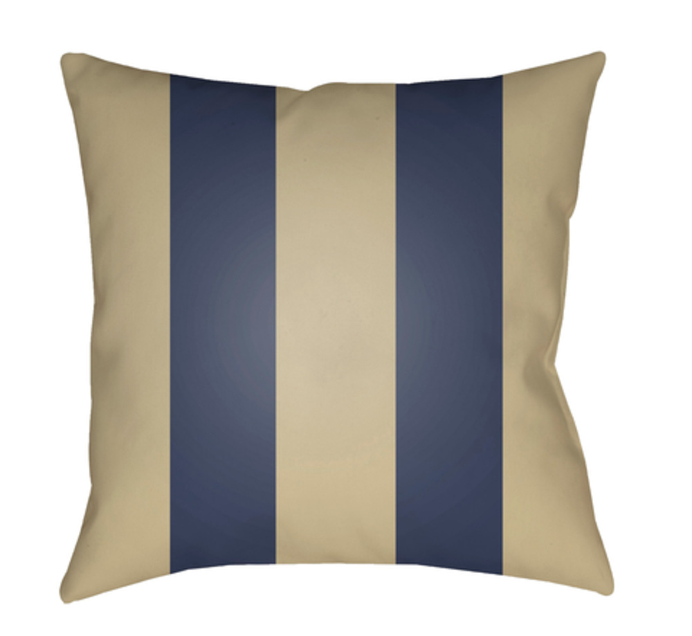 SOL068-2020 Edgartown 20 x 20 x 4 in. Throw Pillow, Tan - Medium