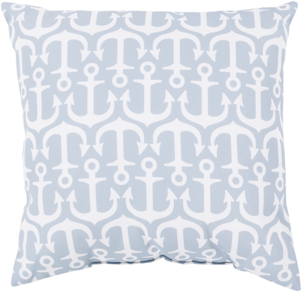 RG117-1818 Rain 18 x 18 x 4 in. Throw Pillow, Grey - Medium