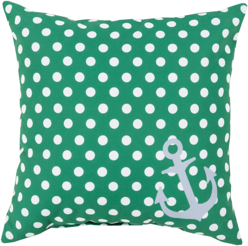 RG122-2626 Rain 26 x 26 x 5 in. Throw Pillow, Green - Large