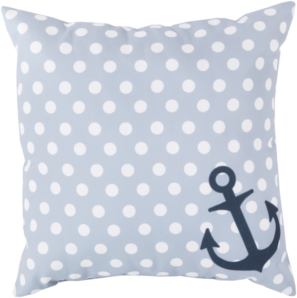 RG127-2626 Rain 26 x 26 x 5 in. Throw Pillow, Grey - Large