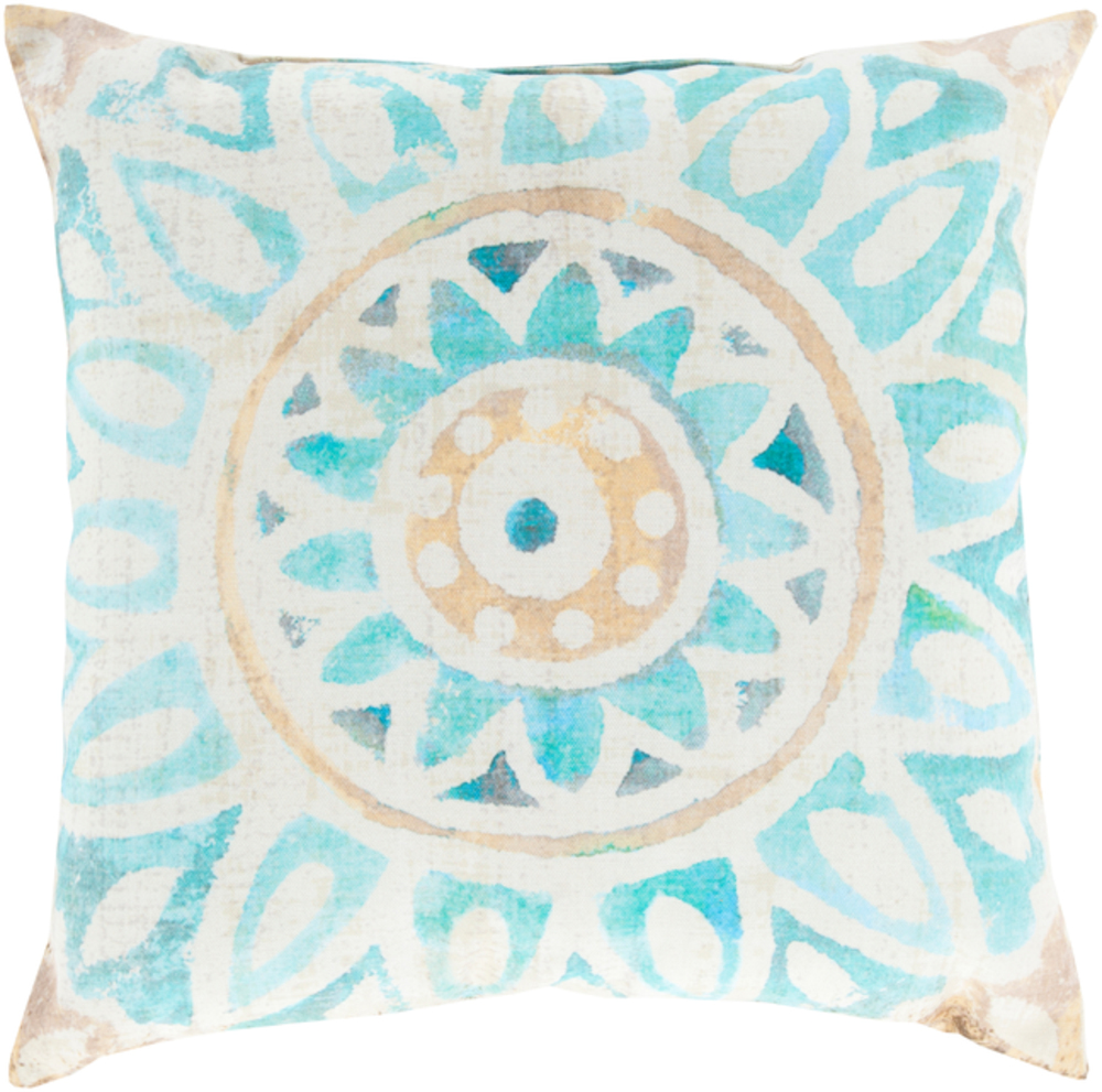 RG134-2626 Rain 26 x 26 x 5 in. Throw Pillow, Green - Large