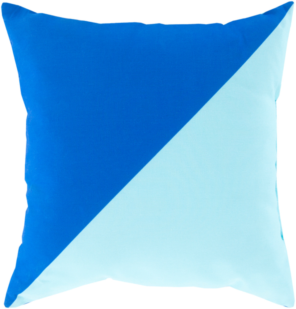 RG138-2020 Rain 20 x 20 x 4 in. Throw Pillow, Blue - Medium