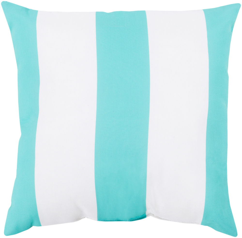 RG158-1818 Rain 18 x 18 x 4 in. Throw Pillow, Blue - Medium