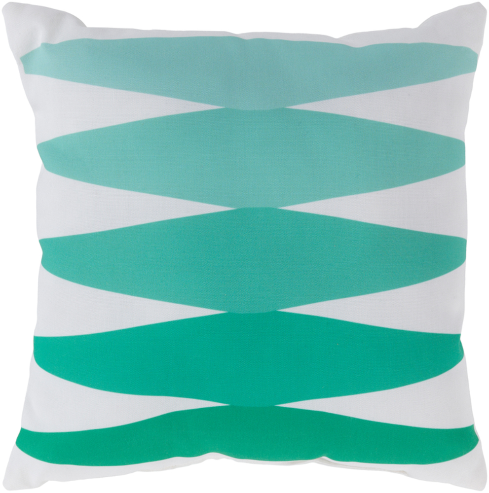 MD012-2020 Moderne 20 x 20 x 4 in. Throw Pillow, White - Medium