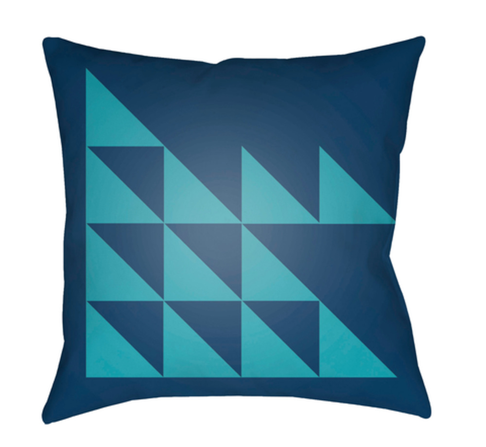 MD029-2020 Moderne 20 x 20 x 4 in. Throw Pillow, Navy - Medium