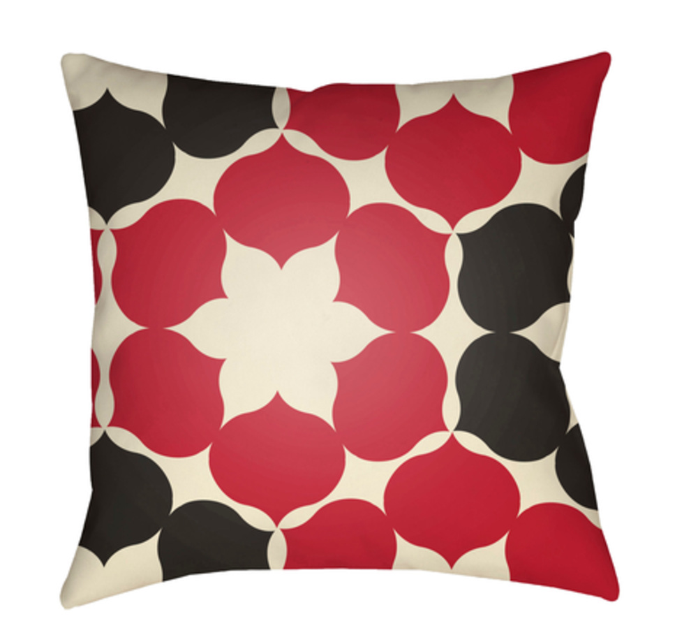 MD052-2020 Moderne 20 x 20 x 4 in. Throw Pillow, Off-White - Medium