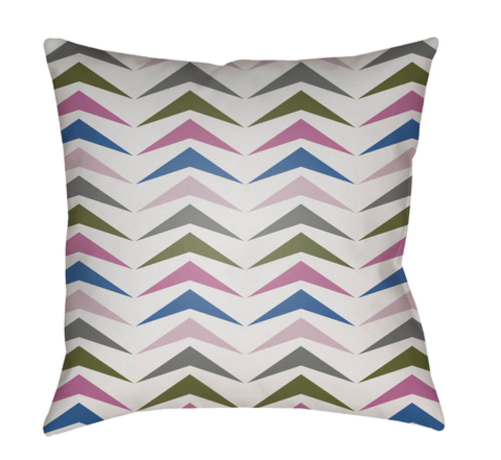 MD059-2020 Moderne 20 x 20 x 4 in. Throw Pillow, Green - Medium