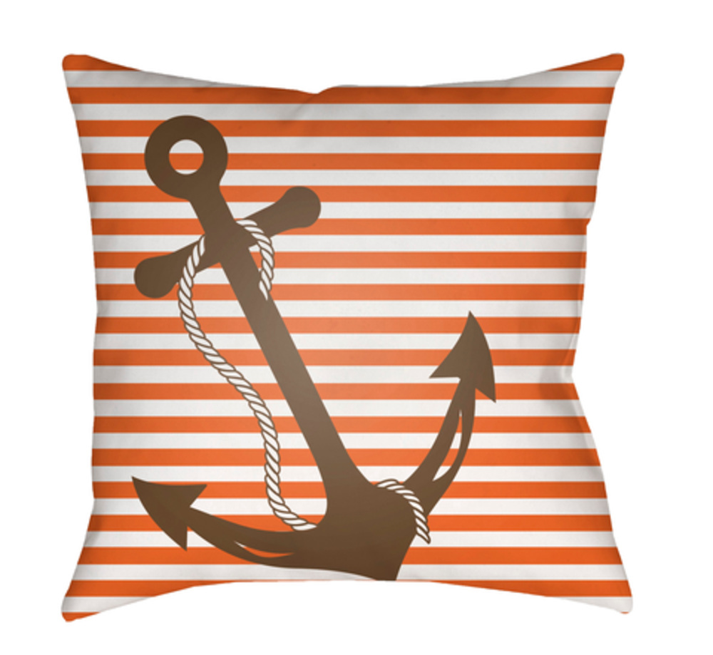 LIL003-1818 Anchor 18 x 18 x 4 in. Throw Pillow - Medium