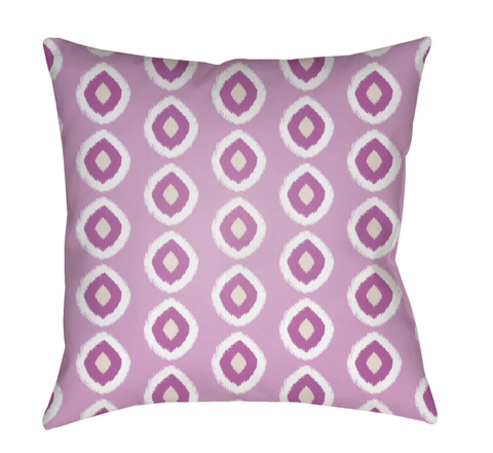 LIL036-1818 Circles 18 x 18 x 4 in. Throw Pillow - Medium