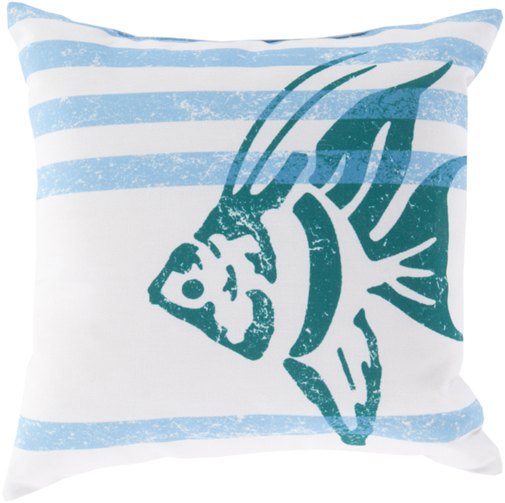 RG163-1818 Rain 18 x 18 x 4 in. Throw Pillow, Off-White - Medium