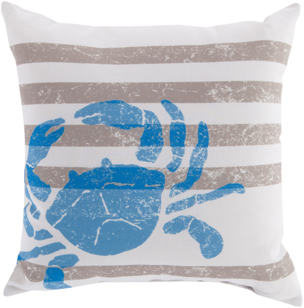 RG164-2020 Rain 20 x 20 x 4 in. Throw Pillow, Off-White - Medium