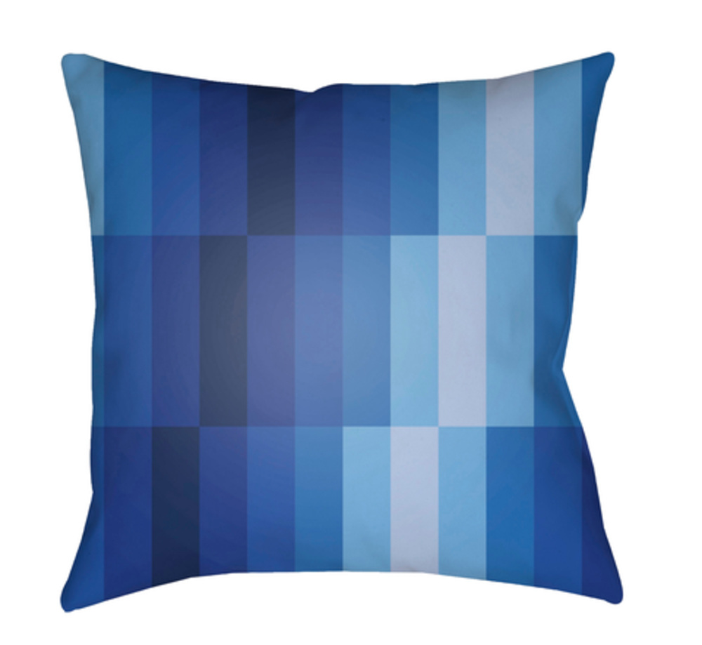 MD075-2020 Moderne 20 x 20 x 4 in. Throw Pillow, Navy - Medium
