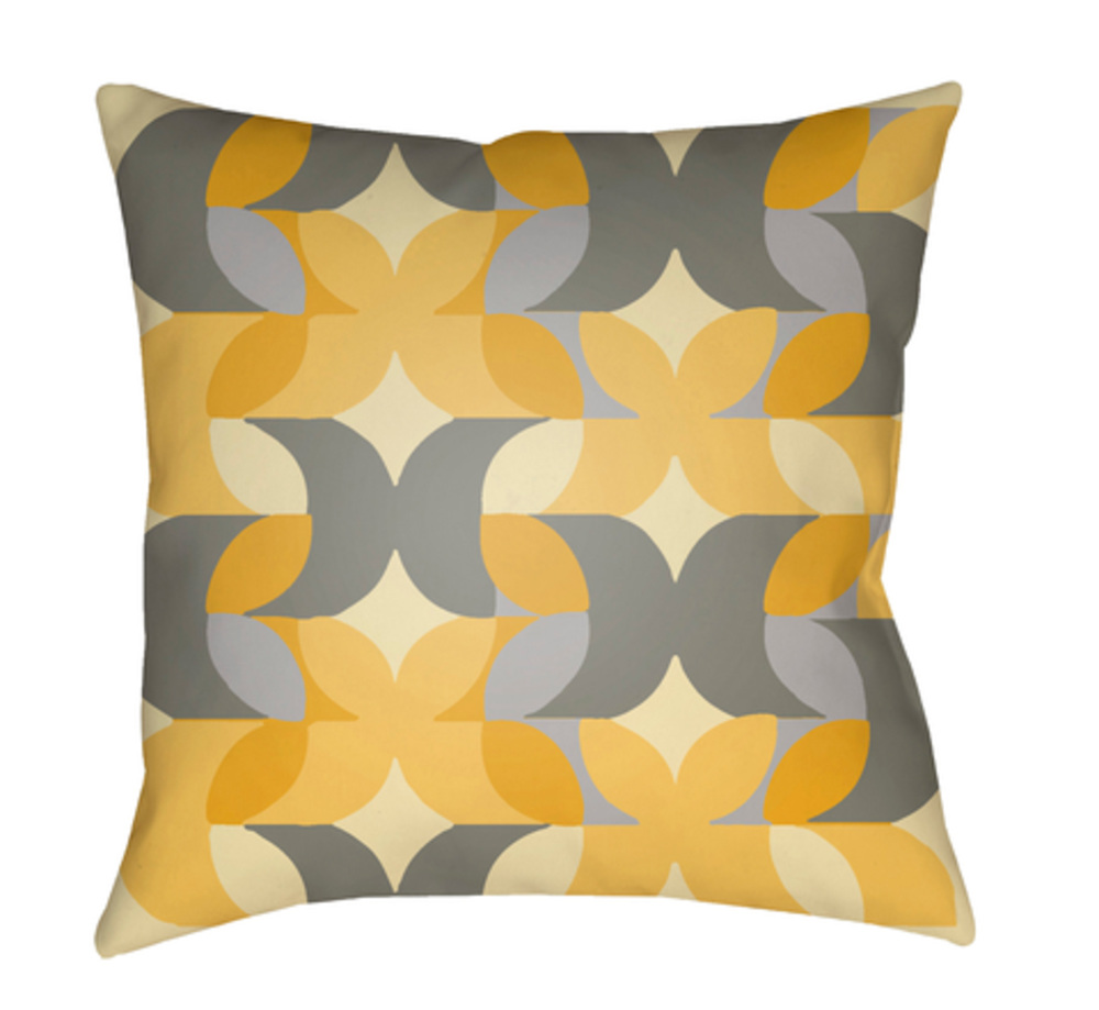 MD094-2020 Moderne 20 x 20 x 4 in. Throw Pillow, Tan - Medium