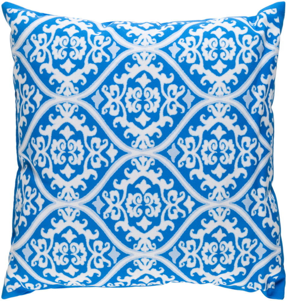 ID013-2020 Decorative 20 x 20 x 4 in. Throw Pillow, Blue - Medium