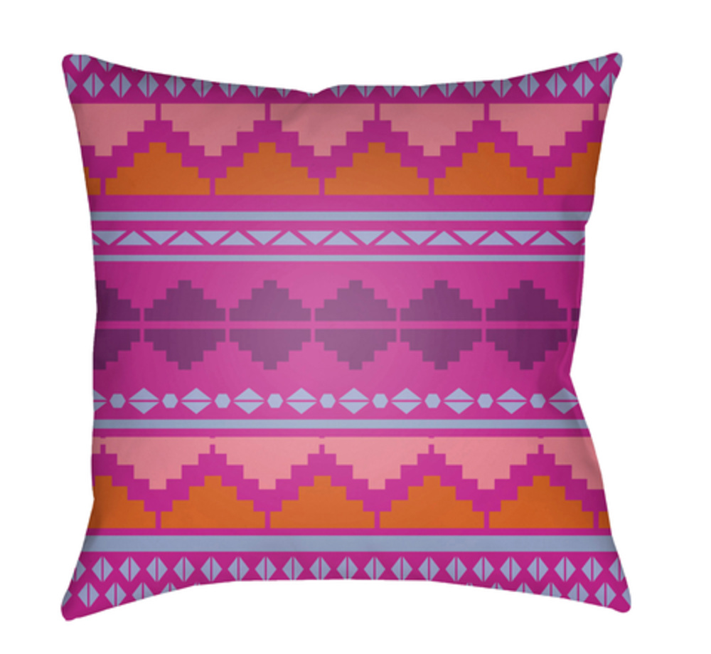 LI005-2222 Littles 22 x 22 x 5 in. Throw Pillow, Purple - Large
