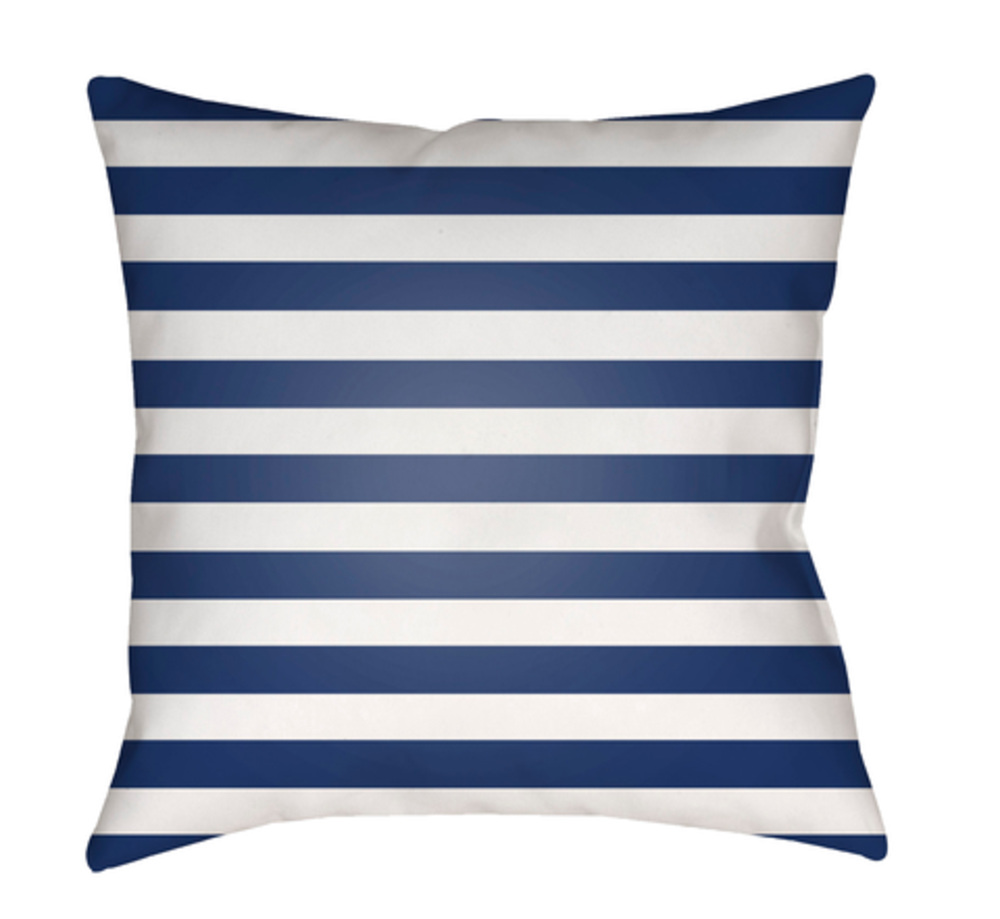 LIL055-1818 Prepster Stripe 18 x 18 x 4 in. Throw Pillow - Medium