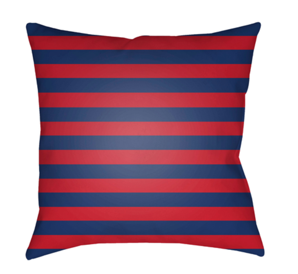 LIL059-1818 Prepster Stripe 18 x 18 x 4 in. Throw Pillow - Medium
