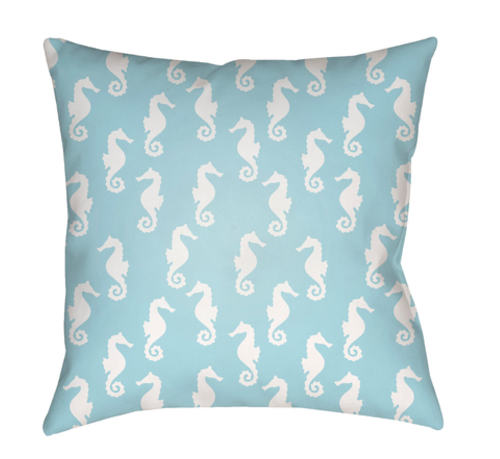 LIL065-1818 Sea 18 x 18 x 4 in. Throw Pillow - Medium