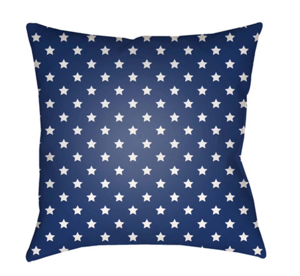 LIL079-1818 Stars 18 x 18 x 4 in. Throw Pillow - Medium