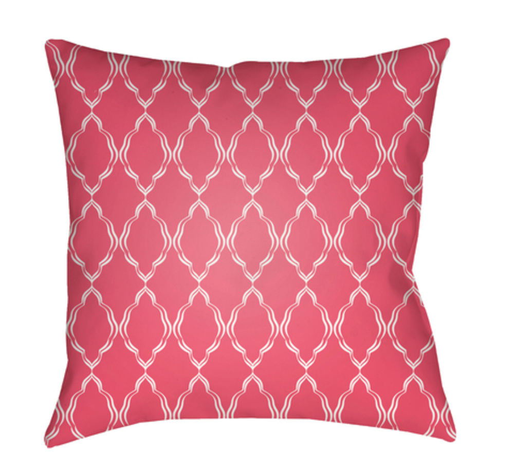 LIL084-1818 Lattice 18 x 18 x 4 in. Throw Pillow - Medium
