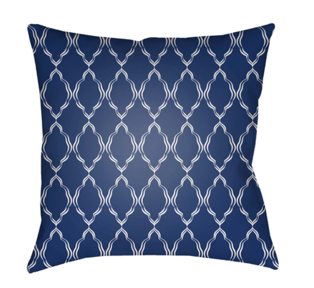 LIL086-1818 Lattice 18 x 18 x 4 in. Throw Pillow - Medium