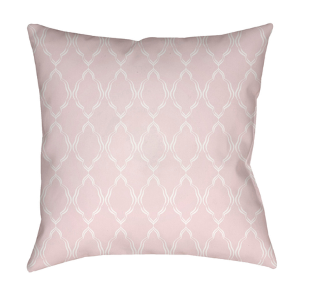 LIL087-1818 Lattice 18 x 18 x 4 in. Throw Pillow - Medium