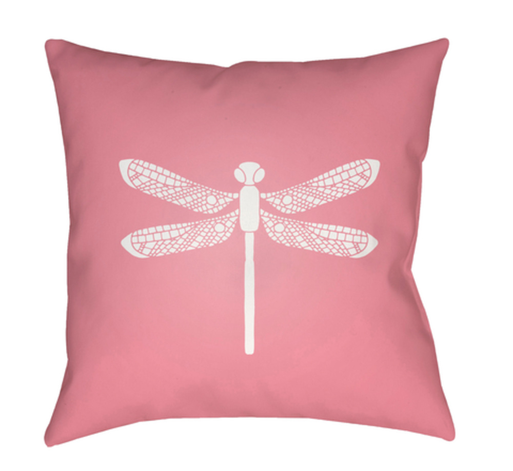 LIL026-2020 Dragonfly 20 x 20 x 4 in. Throw Pillow - Medium