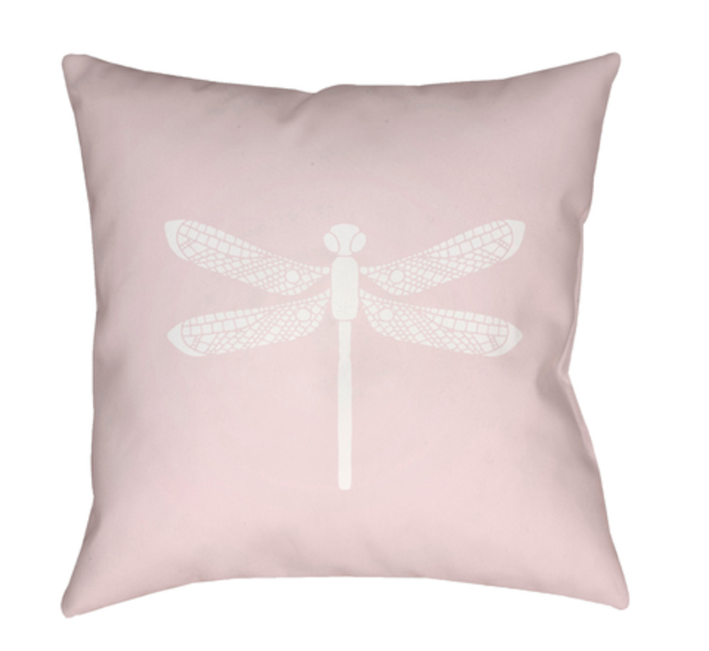 LIL028-2020 Dragonfly 20 x 20 x 4 in. Throw Pillow - Medium