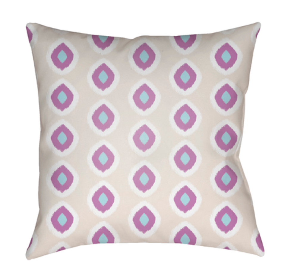 LIL037-2020 Circles 20 x 20 x 4 in. Throw Pillow - Medium